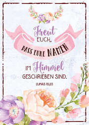 Postkartenserie "Freut euch," - 12 Stück Postkartenserie "Freut euch," - 12 Stück