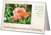 Faltkarten Geburtstag, 5 Stück Faltkarten Geburtstag, 5 Stück