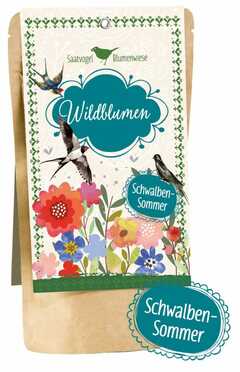 Wildblumen Saatvogel "Schwalben-Sommer"