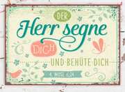 Metallschild klein - Der Herr segne und behüte Metallschild klein - Der Herr segne und behüte