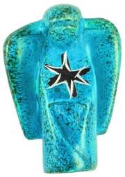 Engel mit Stern - hellblau Engel mit Stern - hellblau