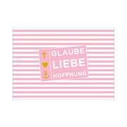 Postkarte "Glaube, Liebe, Hoffnung" - Konfirmation Postkarte "Glaube, Liebe, Hoffnung" - Konfirmation