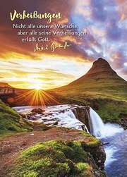 Dietrich Bonhoeffer - Postkarten: Nicht alle unsere Wünsche, 4 Stück Postkarten: Nicht alle unsere Wünsche, 4 Stück