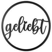 Wandbild "geliebt" Wandbild "geliebt"
