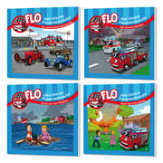 Flo - Flo, das kleine Feuerwehrauto - Flo Minibuch-Set 1 Flo Minibuch-Set 1