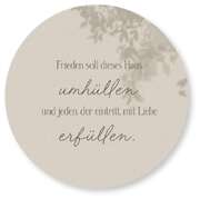 Wandschmuckbild: Frieden - 25cm Wandschmuckbild: Frieden - 25cm