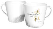 Tasse "Be still and know" - Golddekor Tasse "Be still and know" - Golddekor