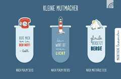Lesezeichen "Kleine Mutmacher" (3er-Set)