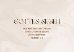 Postkarte "Gottes Segen" Postkarte "Gottes Segen"