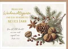 Faltkarte "Herzliche Weihnachtsgrüße" - Tannenzweig Faltkarte "Herzliche Weihnachtsgrüße" - Tannenzweig