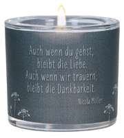Windlicht LichtMomente "Die Liebe bleibt" Windlicht LichtMomente "Die Liebe bleibt"
