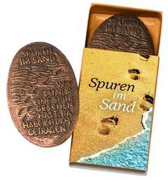 Spuren im Sand - Bronze