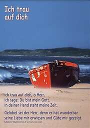 Postkarten: Ich trau auf dich, 12 Stück Postkarten: Ich trau auf dich, 12 Stück