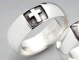 Fingerring "Kreuz" - 19 mm Fingerring "Kreuz" - 19 mm