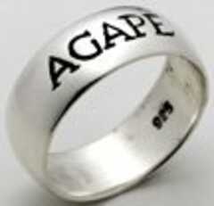 Fingerring "Agape" - 19 mm