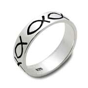 Fingerring "Ichthys" - 18 mm Fingerring "Ichthys" - 18 mm
