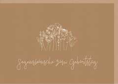 Faltkarte "Segenswünsche zum Geburtstag"