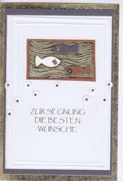 Faltkarten Kindersegnung - 5 Stück Faltkarten Kindersegnung - 5 Stück