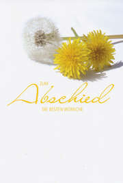 Faltkarten Abschied - 5 Stück Faltkarten Abschied - 5 Stück