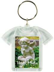 Schlüsselanhänger T-Shirt "Hab Mut" Schlüsselanhänger T-Shirt "Hab Mut"