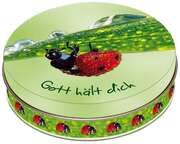 Blechuntersetzer "Gott hält dich" Blechuntersetzer "Gott hält dich"