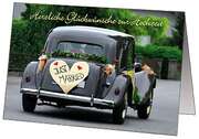 Faltkarten Hochzeit, 5 Stück Faltkarten Hochzeit, 5 Stück