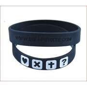 Armband "Die4Punkte" - schwarz, 18cm Armband "Die4Punkte" - schwarz, 18cm