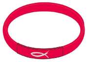 Armband "Schön, dass es dich gibt" - rot Armband "Schön, dass es dich gibt" - rot