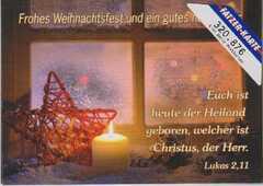 Postkarten Weihnachten/Neujahr - 6 Stück