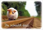 Postkarten: Du schafst das, 12 Stück Postkarten: Du schafst das, 12 Stück
