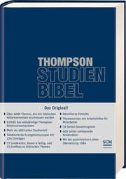 Thompson Studienbibel - ital. Kunstleder, blau