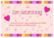 Zum Geburtstag - Faltkarte Zum Geburtstag - Faltkarte