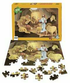 Puzzle "Daniel in der Löwengrube"