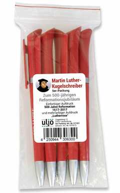 Kugelschreiber "Martin Luther" - 5er-Packung