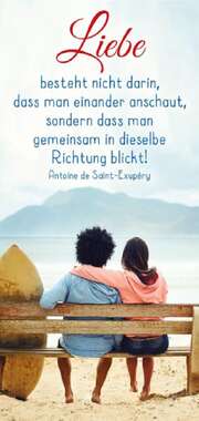 Magnetlesezeichen - Liebe besteht nicht darin Magnetlesezeichen - Liebe besteht nicht darin
