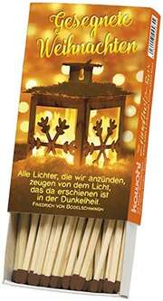 Friedrich von Bodelschwingh - Zündholzbox - Gesegnete Weihnachten Zündholzbox - Gesegnete Weihnachten